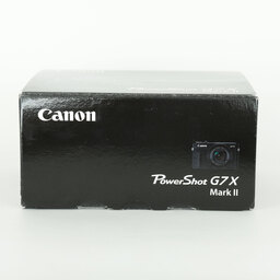 Canon PowerShot G7X Mark II Canon PowerShot G7X Mark II