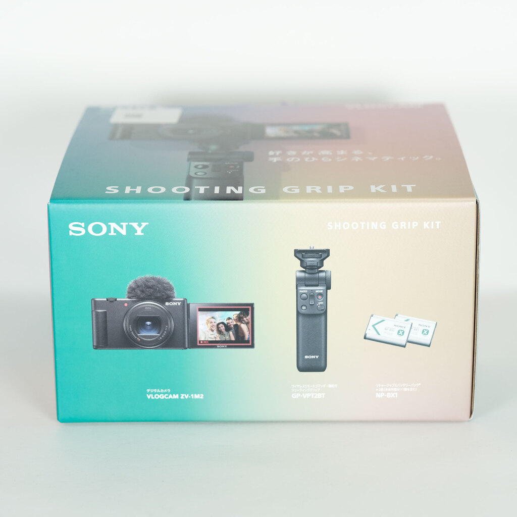 新品　未使用　箱付き　VLOGCAM　ZV-1M2 SONY SONY VLOGCAM ZV-1M2 [ホワイト] 価格比較 - 価格.com