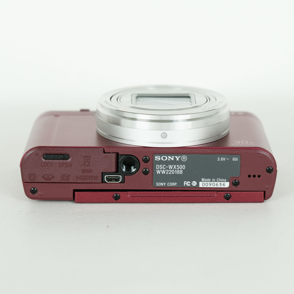 SONY Cyber-shot DSC-WX500 レッド