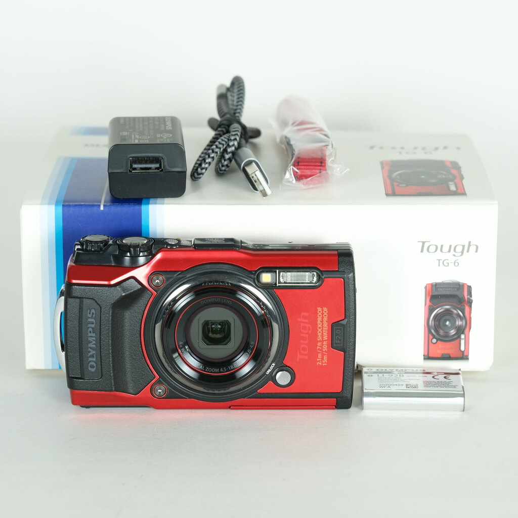 OLYMPUS Tough TG-6 レッド
