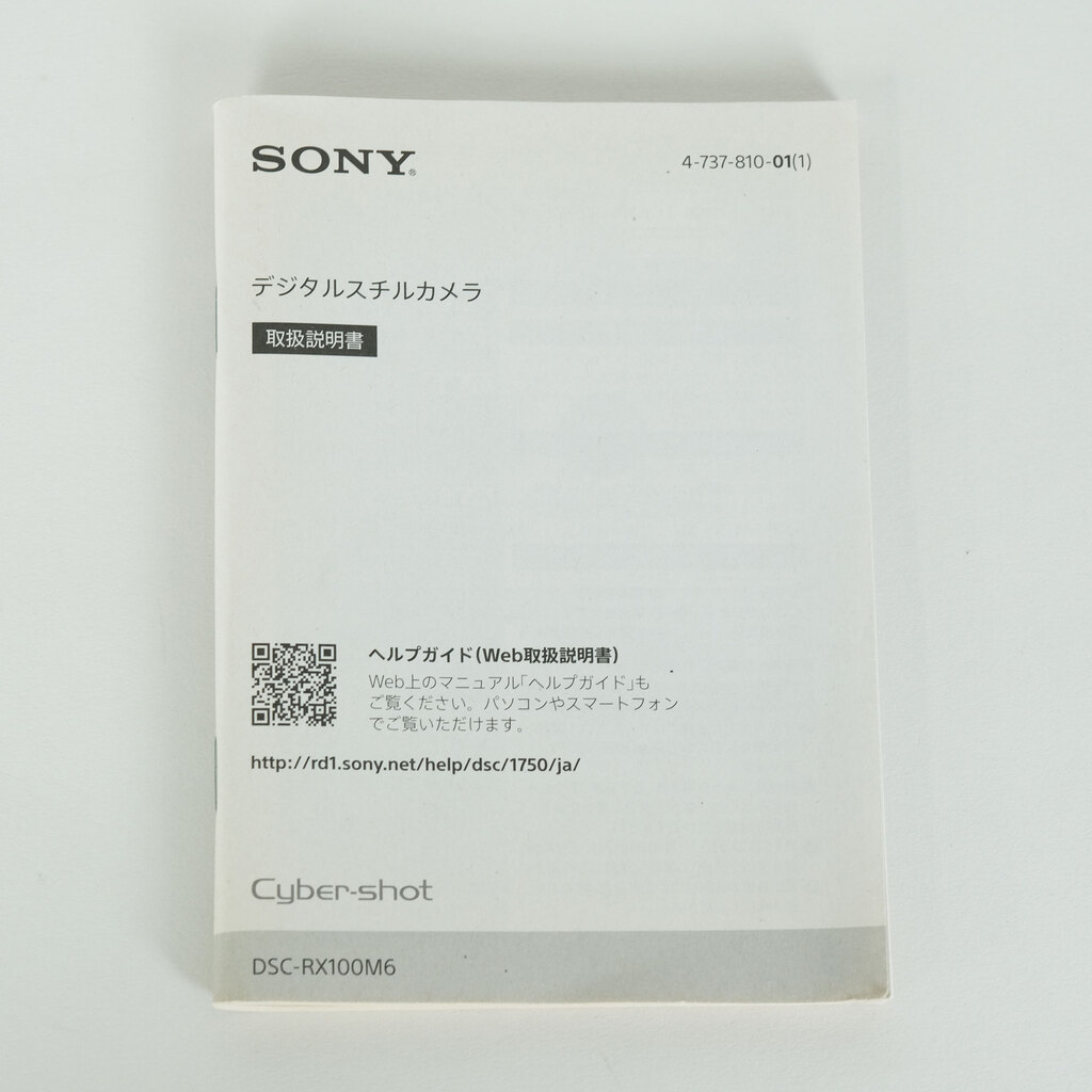 SONY Cyber-shot DSC-RX100M6