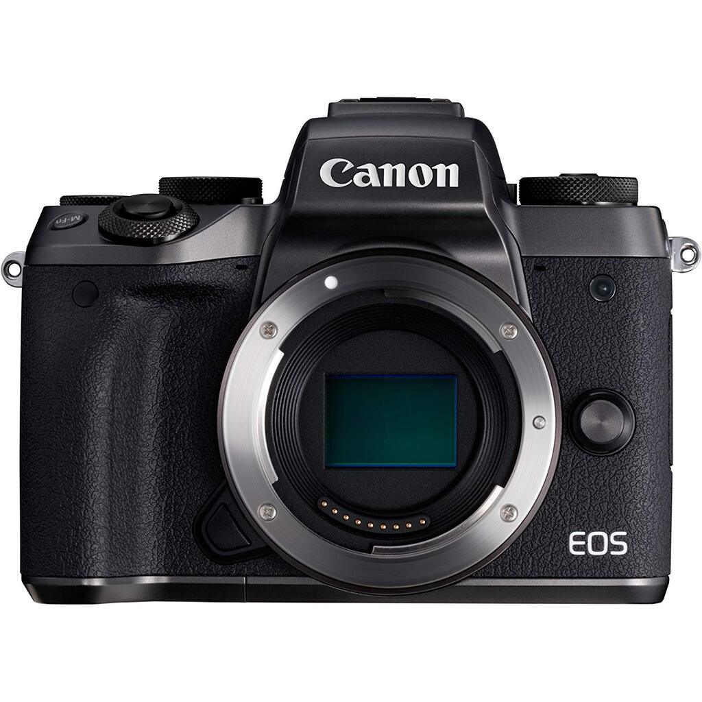 Canon EOS M5 ＋ EF-Mレンズ2本セット レンタル] CANON EOS M5 ダブルズームキット(ブラック) ミラー