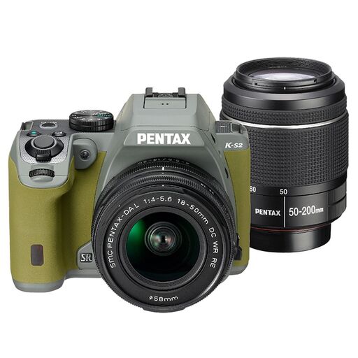 PENTAX K-S2 ダブルズームキット フォレストグリーン