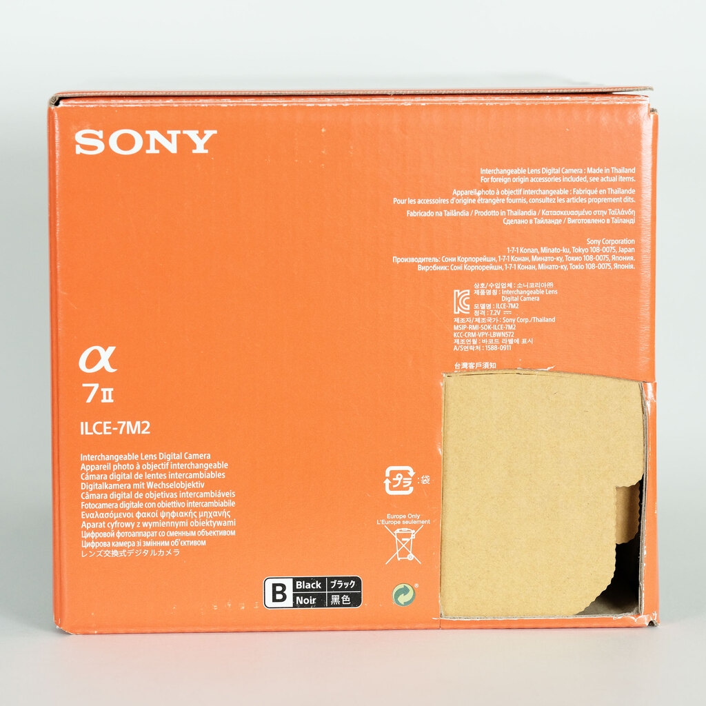 SONY α7 II（ILCE-7M2）