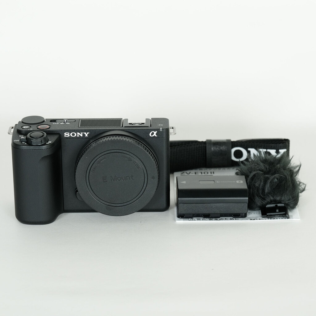 【ほぼ未使用美品】SONY ZV-E10 m2 VLOGCAM VLOGCAM ZV-E10M2 ボディ [ブラック] 中古価格比較 - 価格.com