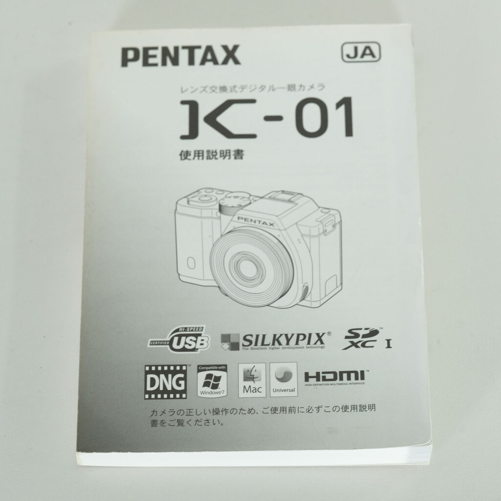 PENTAX K-01 ボディ ブラック/ブラック