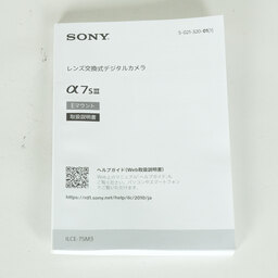 SONY α7S III(ILCE-7SM3) SONY α7S III(ILCE-7SM3)