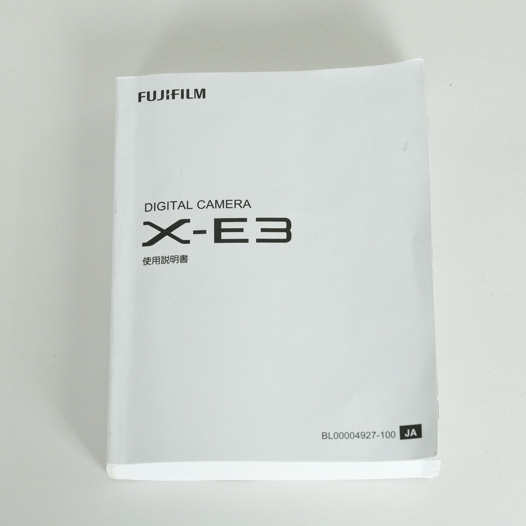 FUJIFILM 富士フィルム　X-E3　状態良好　元箱 FUJIFILM X-E3 というカメラ｜FlatWest_HADO