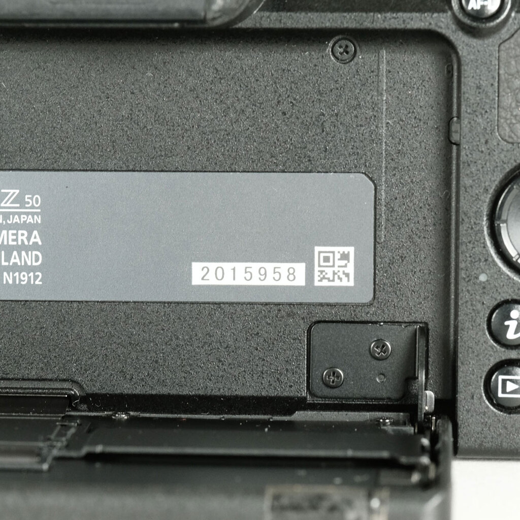 Nikon Z50 Nikon Z50