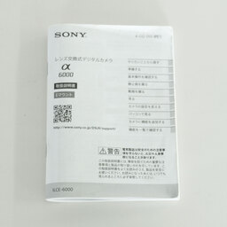 SONY α6000(ILCE-6000) SONY α6000(ILCE-6000)