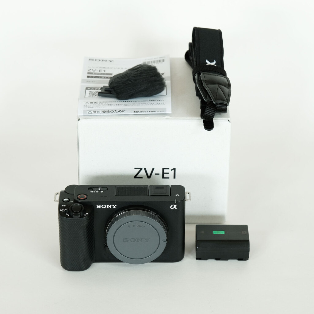 ZV-E1 美品 Amazon.co.jp: ソニー / Vlog用カメラ / レンズ交換式VLOGCAM