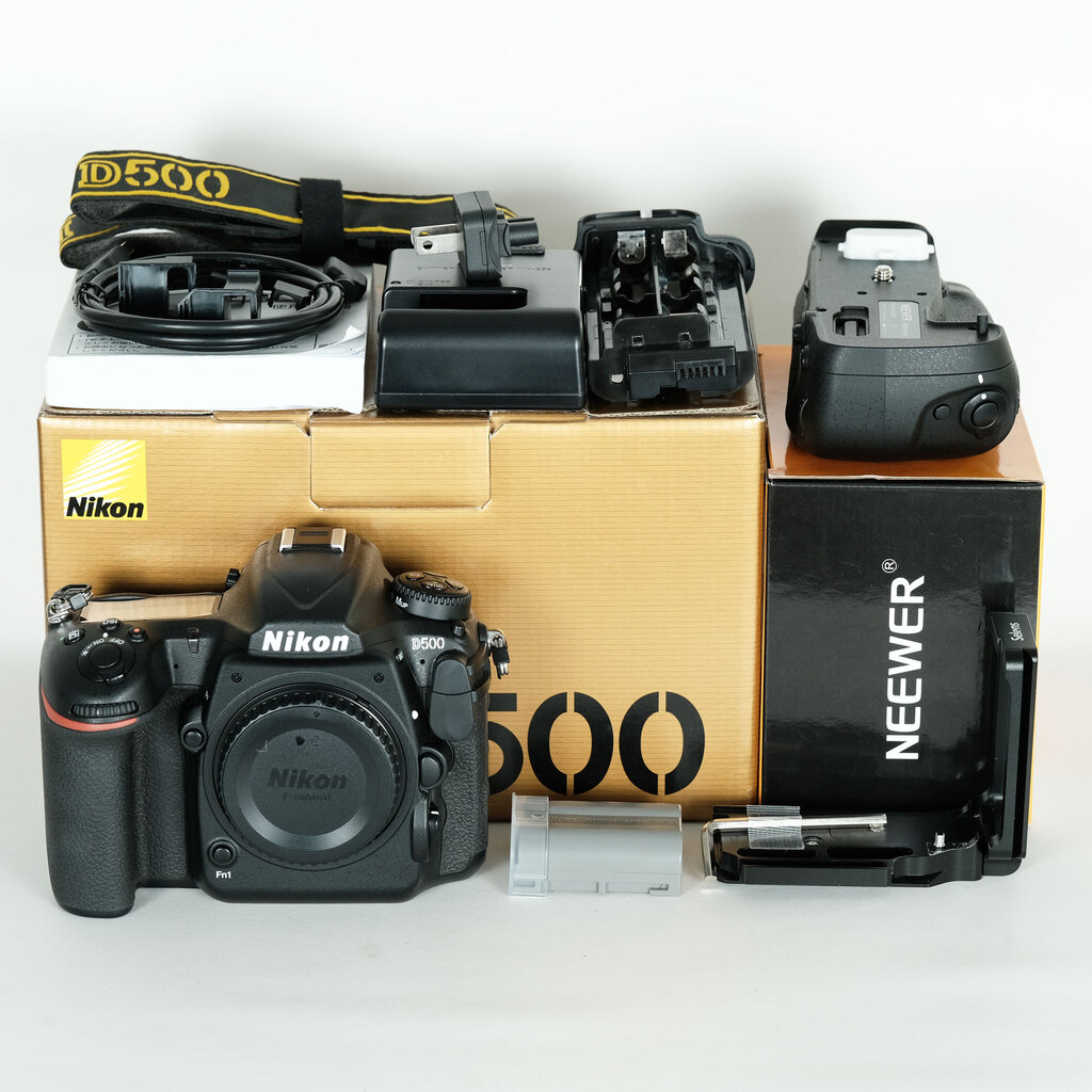 ★美品★ Nikon D500 ボディ 新品未使用】 ニコン NIKON D500 ボディ カメラ 元箱付 @35914