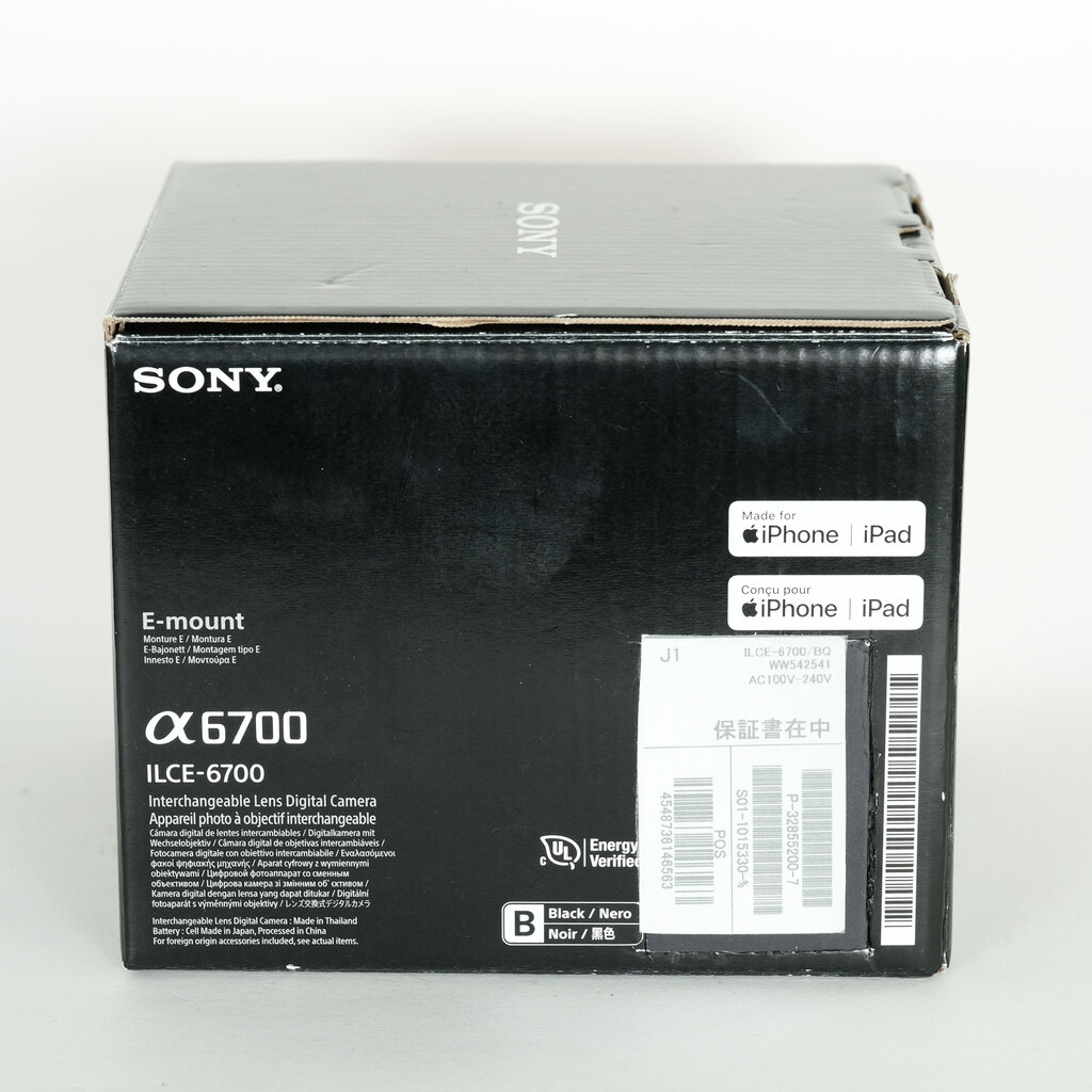 SONY α6700（ILCE-6700）