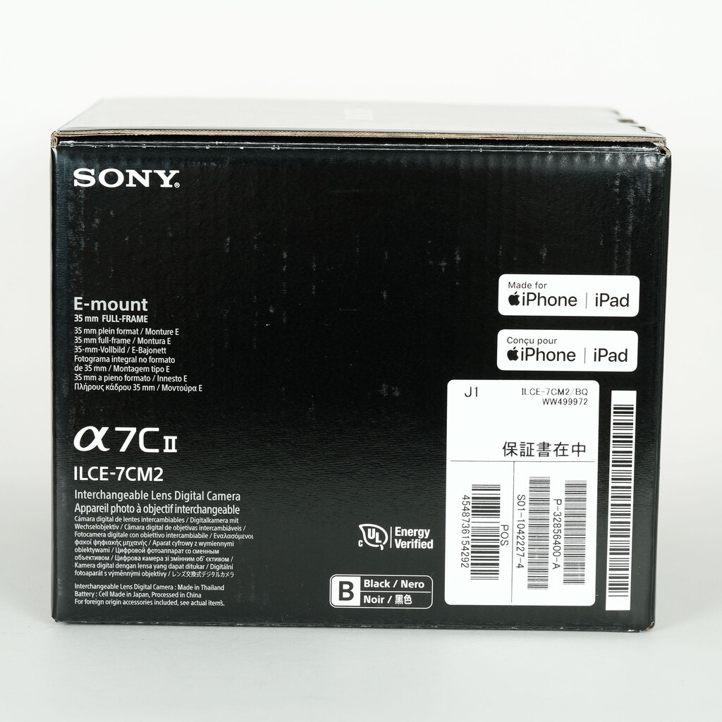 SONY α7C II(ILCE-7CM2) SONY α7C II(ILCE-7CM2)