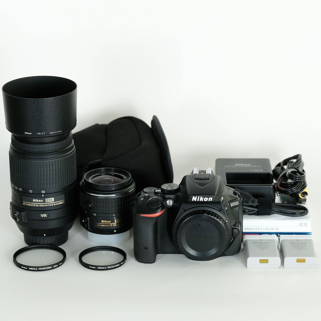 Nikon D5500 ダブルズームキット ブラック Nikon D5500 ダブルズームキット ブラック