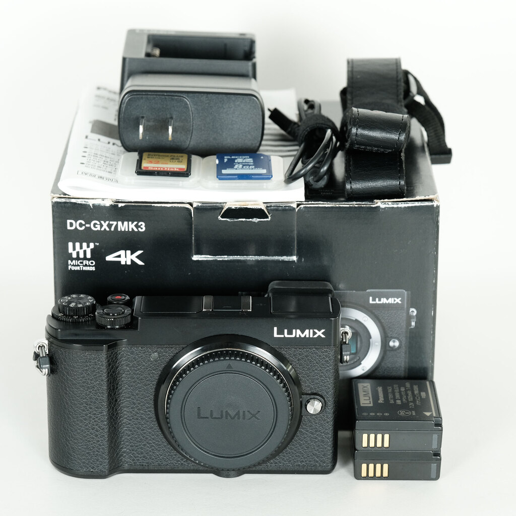Panasonic【LUMIX】DC-GX7MK3 本体 Amazon.com : LUMIX GX7 Mark III [Body] DC-GX7MK3-K (Black
