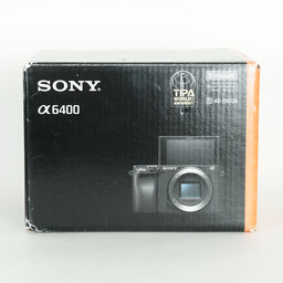 SONY α6400(ILCE-6400) SONY α6400(ILCE-6400)