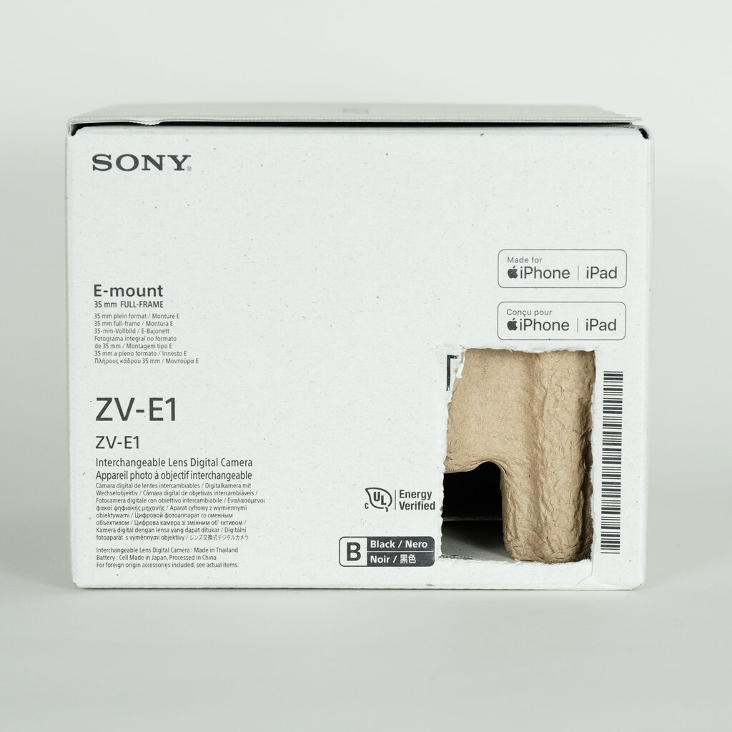 SONY VLOGCAM ZV-E1 SONY VLOGCAM ZV-E1