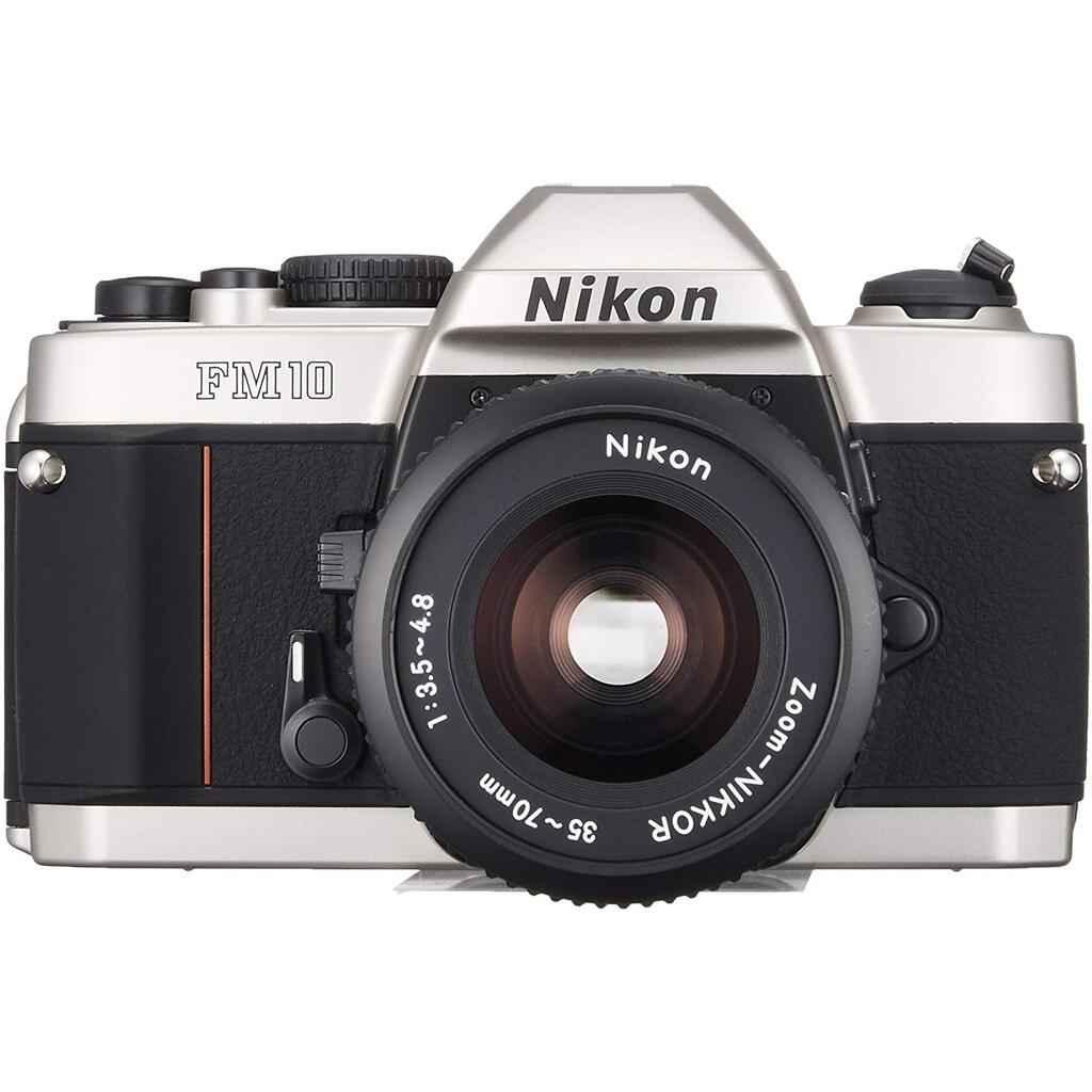 値下！極上美品 往年の名機 nikon FM10 & 軽めの望遠 35-105 値下！極上美品 往年の名機 nikon FM10 & 軽めの望遠
