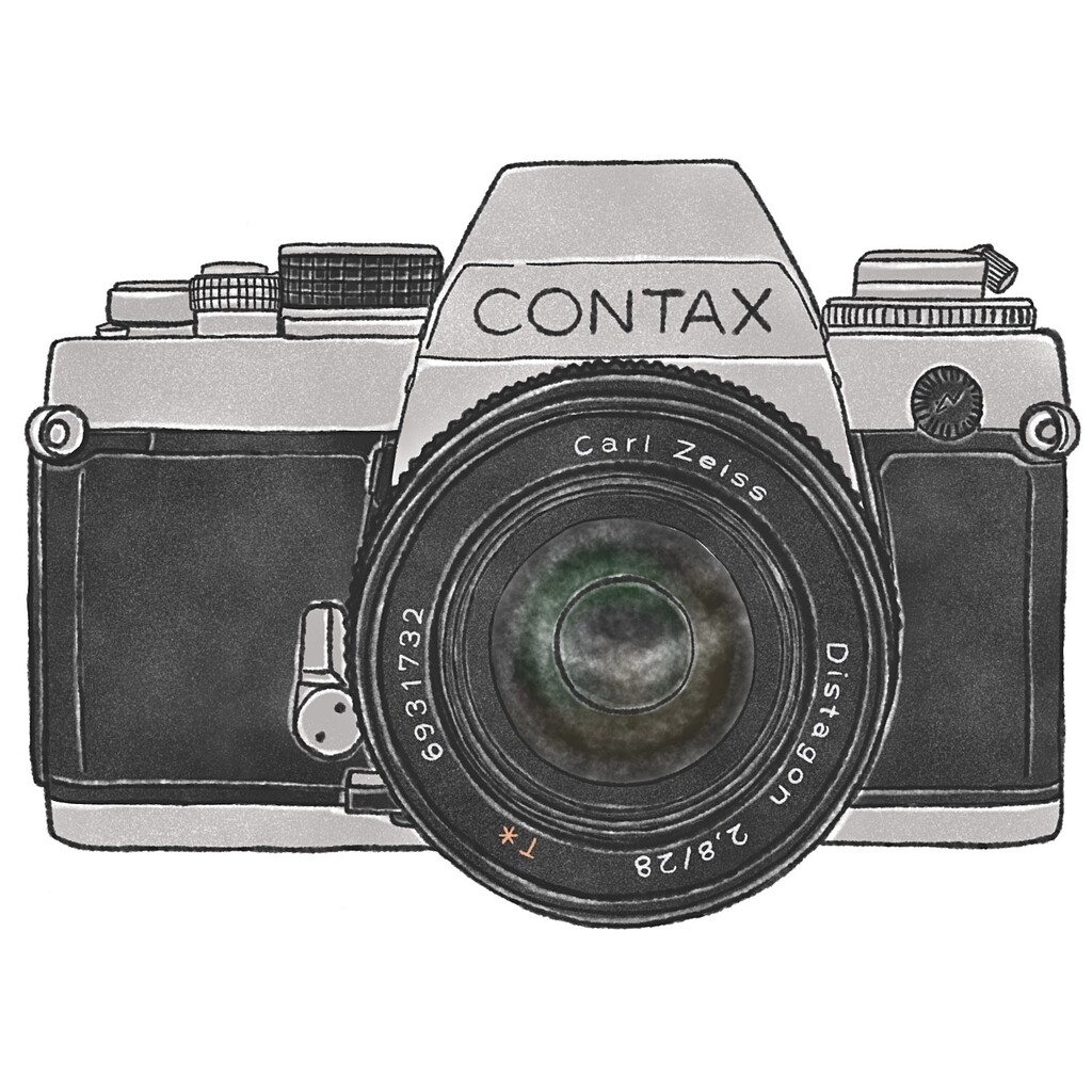 CONTAX　S2b　Carl Zeissレンズ2本セット CONTAX S2b + Caerl Zeiss Tessar 45mmF2.8MMJ l ＊寫眞機商