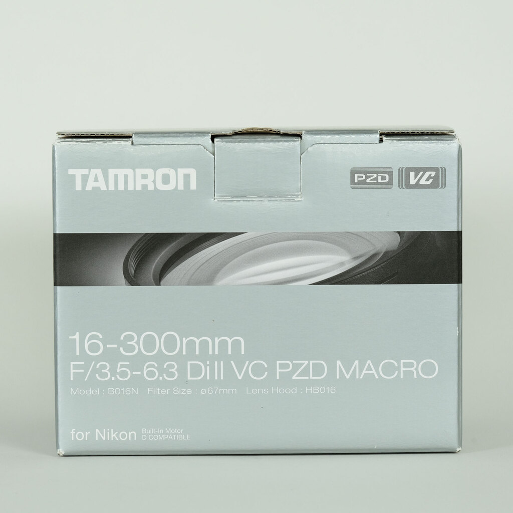 TAMRON 16-300mm F/3.5-6.3 Di II VC PZD MACRO (Model B016) [ニコンF
