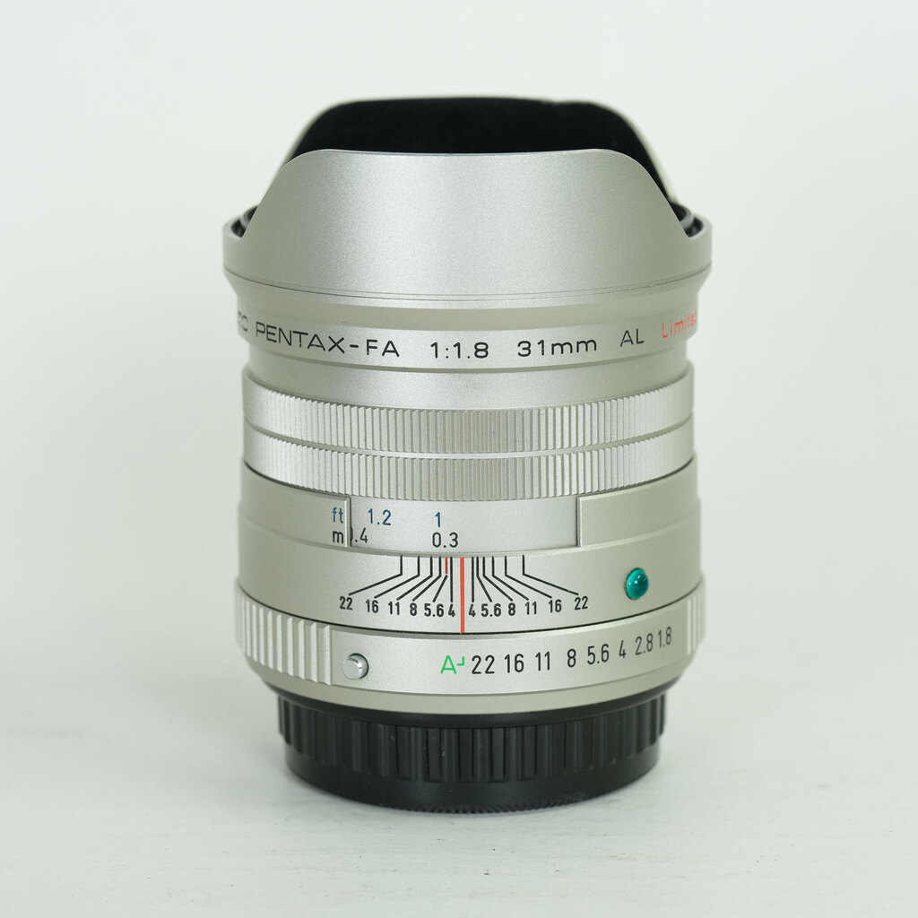PENTAX FA31mm F1.8 AL Limited シルバー