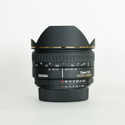 SIGMA 15mm F2.8EX DG DIAGONAL FISHEYE (ニコンF用)