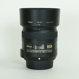 Nikon AF-S DX Micro NIKKOR 40mm f/2.8G