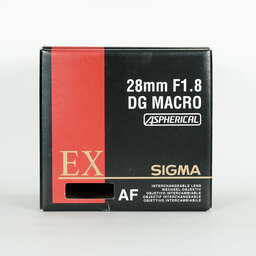 SIGMA 28mm F1.8 EX DG ASP MACRO [キヤノンEF用]