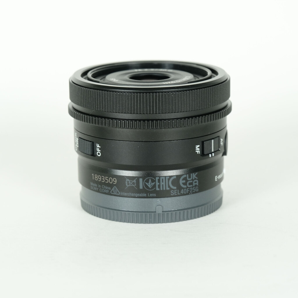 SONY FE 40mm F2.5 G SEL40F25G SONY FE 40mm F2.5 G SEL40F25G