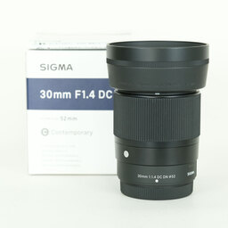 SIGMA 30mm F1.4 DC DN｜Contemporary [フジフイルムX用]