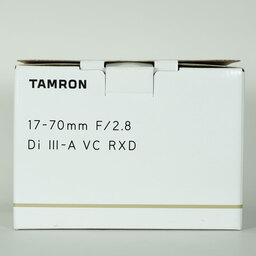 TAMRON 17-70mm F/2.8 Di III-A VC RXD（Model B070）［フジフイルムX用］