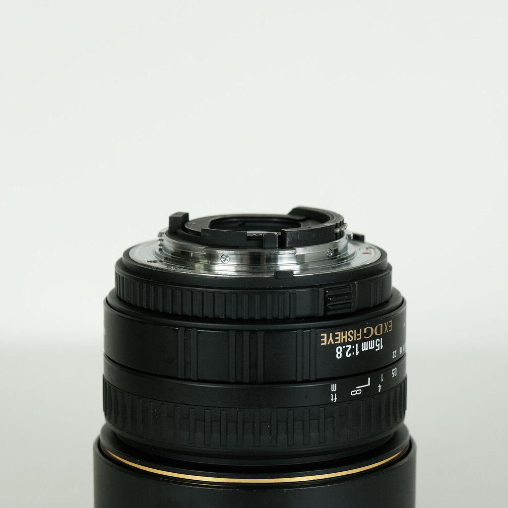 SIGMA 15mm F2.8EX DG DIAGONAL FISHEYE (ニコンF用)