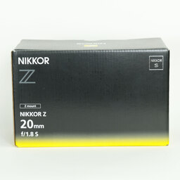 Nikon NIKKOR Z 20mm f/1.8 S