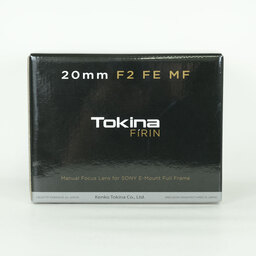 TOKINA FiRIN 20mm F2.0 FE MF (ソニーE用)