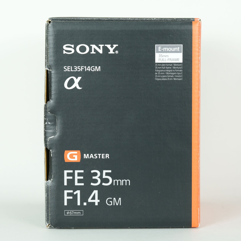 SONY FE 35mm F1.4 GM SEL35F14GM