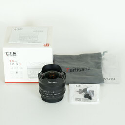 七工匠 7Artisans 7.5mm F2.8 FISH-EYE II ED (マイクロフォーサーズ用) ブラック