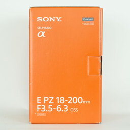 SONY E PZ 18-200mm F3.5-6.3 OSS SELP18200