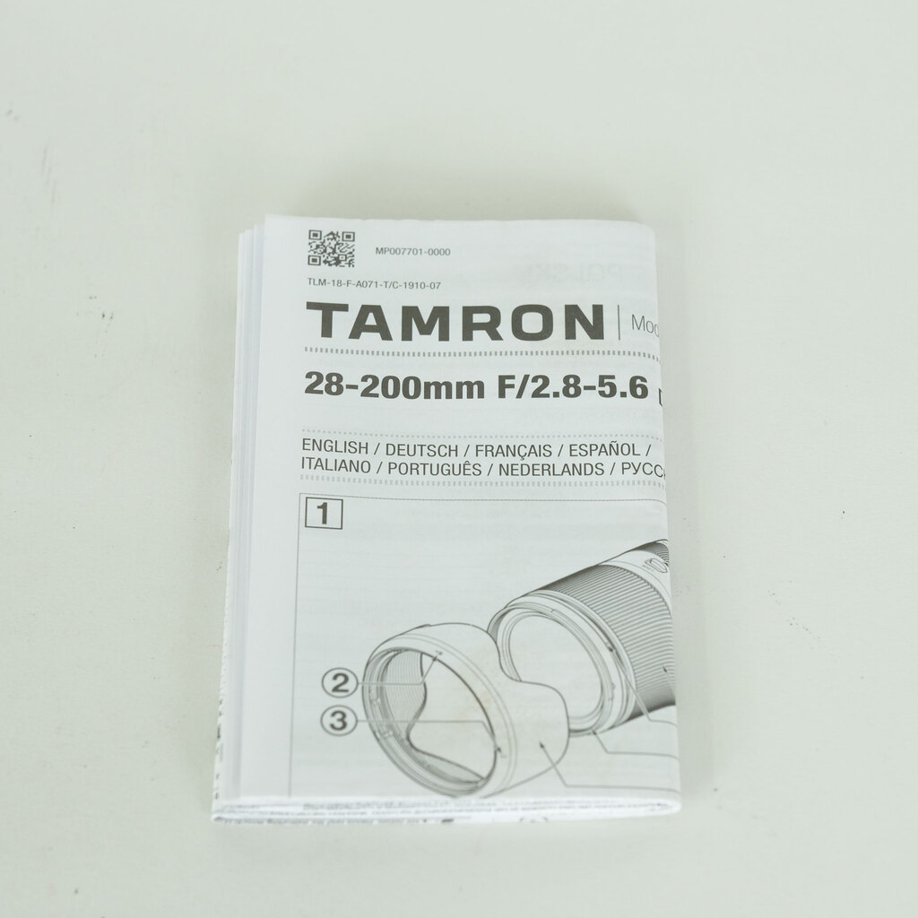 TAMRON 28-200mm F/2.8-5.6 Di III RXD (Model A071) [ソニーE用]