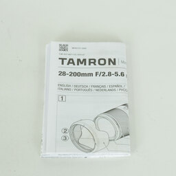 TAMRON 28-200mm F/2.8-5.6 Di III RXD (Model A071) [ソニーE用]