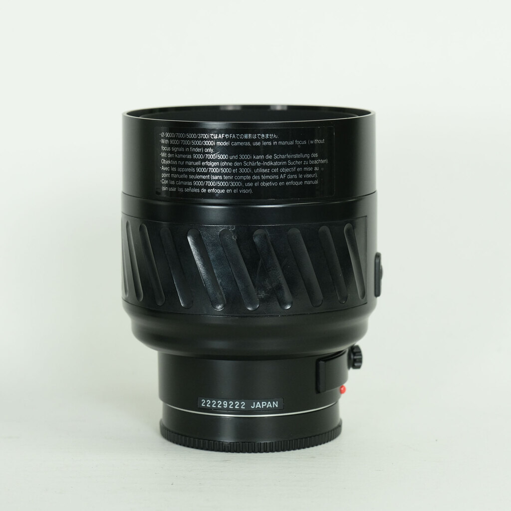 MINOLTA AF 500mm F8 REFLEX MINOLTA AF 500mm F8 REFLEX