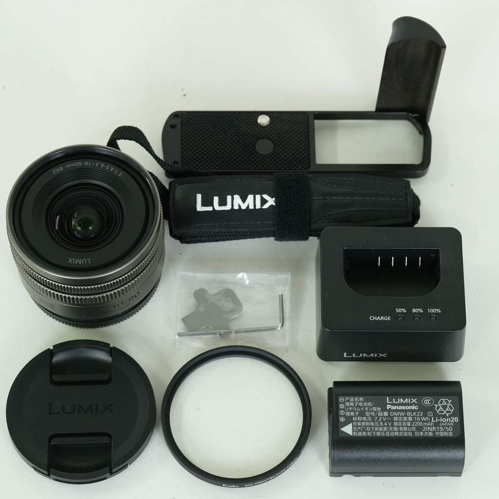 Panasonic LUMIX DC-S9N-N ZLK 広角ズームレンズキット チタンゴールド