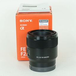 SONY FE 50mm F2.8 Macro SEL50M28