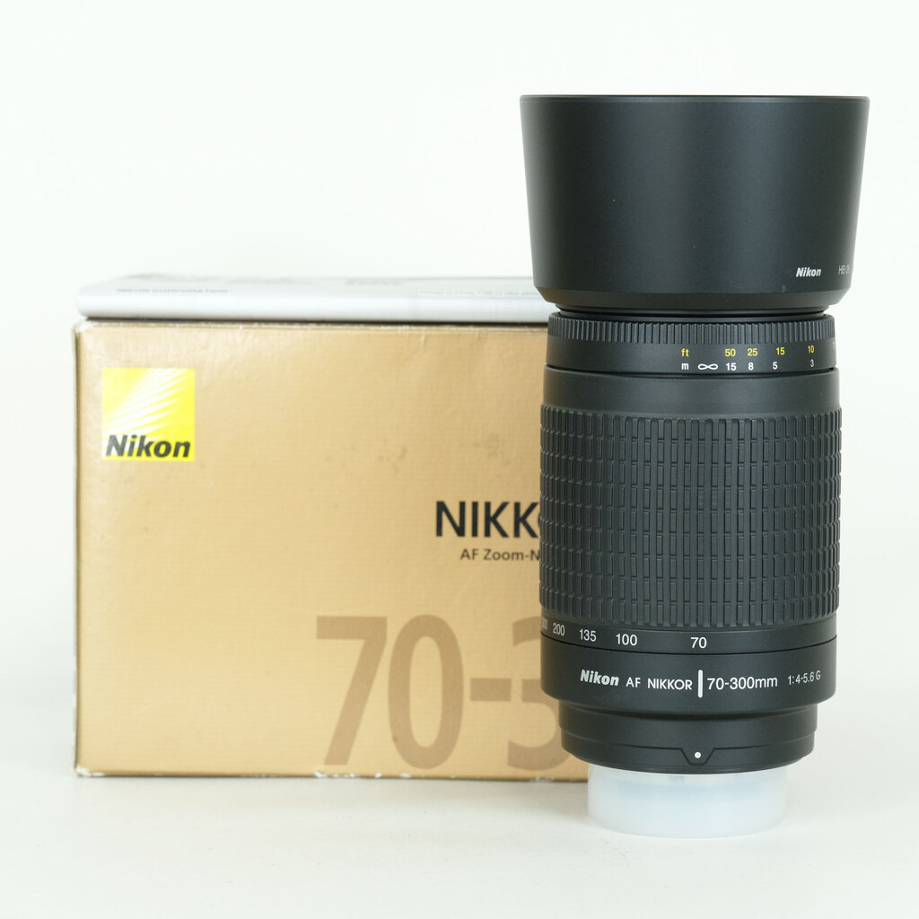 Nikon AF Zoom Nikkor 70-300mm F4-5.6G ブラック