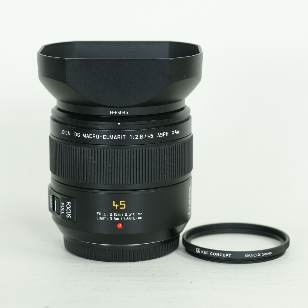 Panasonic LEICA DG MACRO-ELMARIT 45mm F2.8 ASPH. MEGA O.I.S.