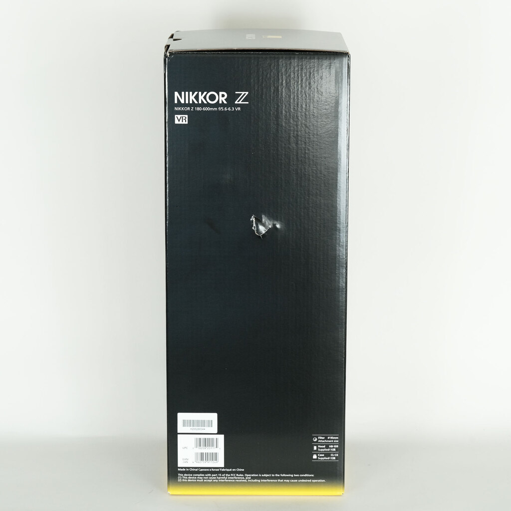 Nikon NIKKOR Z 180-600mm f/5.6-6.3 VR