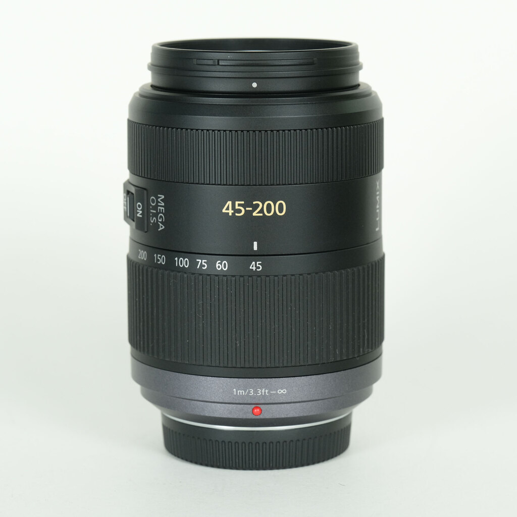 LUMIX G VARIO 45-200mm/F4.0-5.6/MEGA O.I.S. H-FS045200 中古価格