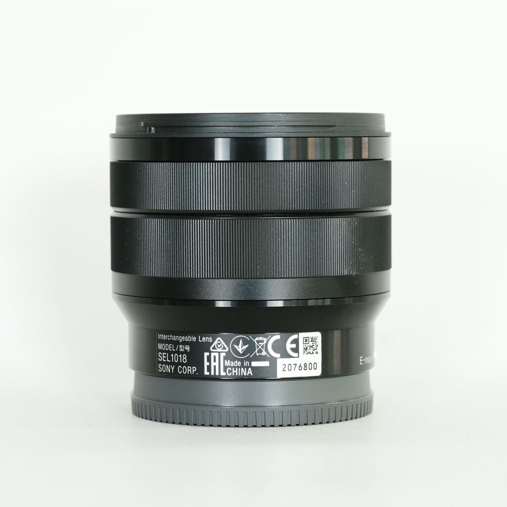 SONY E 10-18mm F4 OSS SEL1018
