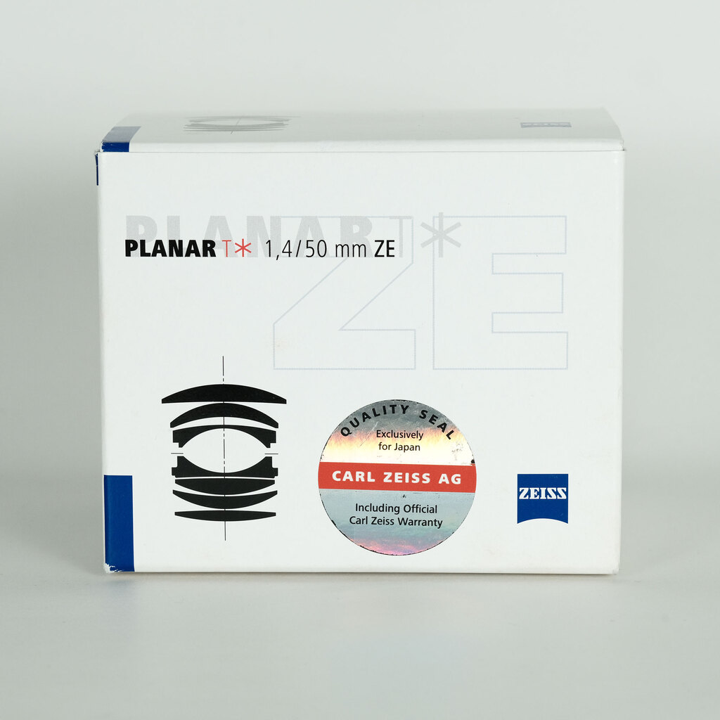 Carl Zeiss Planar T* 50mm F1.4 ZE [キヤノンEF用]