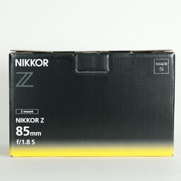 Nikon NIKKOR Z 85mm f/1.8 S